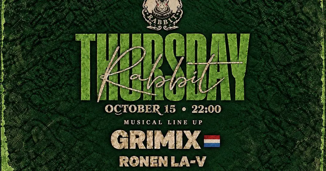 THURSDAY | Rabbit