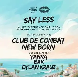 NEW BORN x CLUB DE COMBAT • FRIDAY MOON OPEN AIR