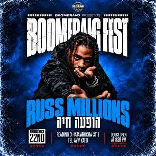 RUSS MILLIONS LIVE @ BOOMERANG FEST