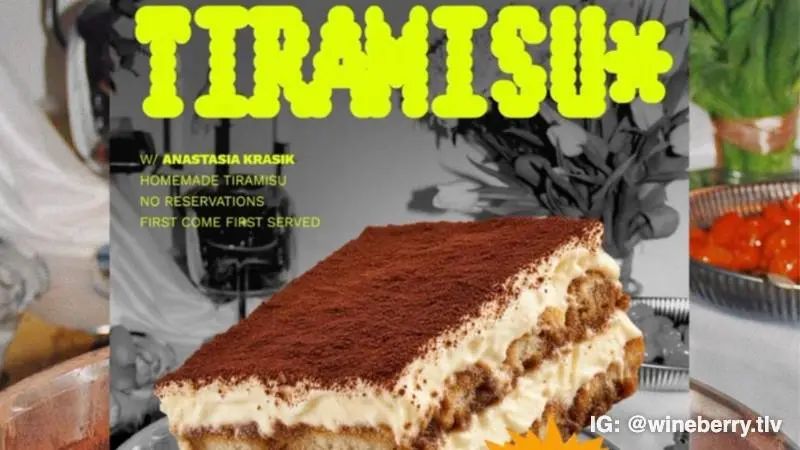 tiramisu pop up