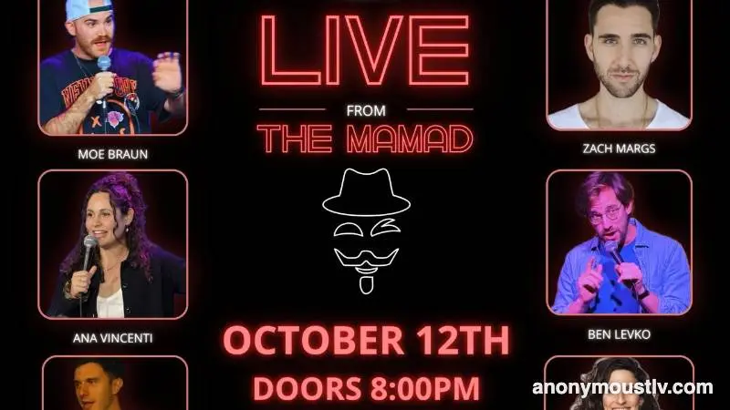 Anonymous Comedy: Live from the Mamad