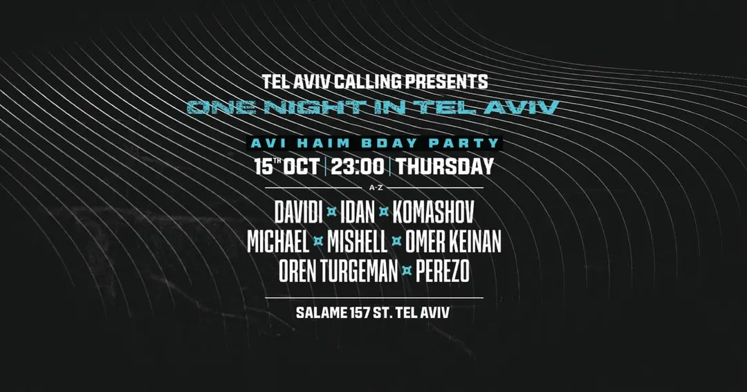 ONE NIGHT IN TEL AVIV