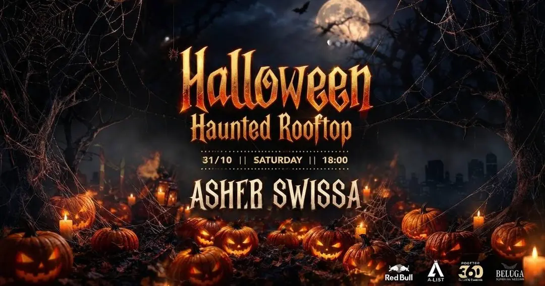 Halloween Secret Party | Haunted Rooftop