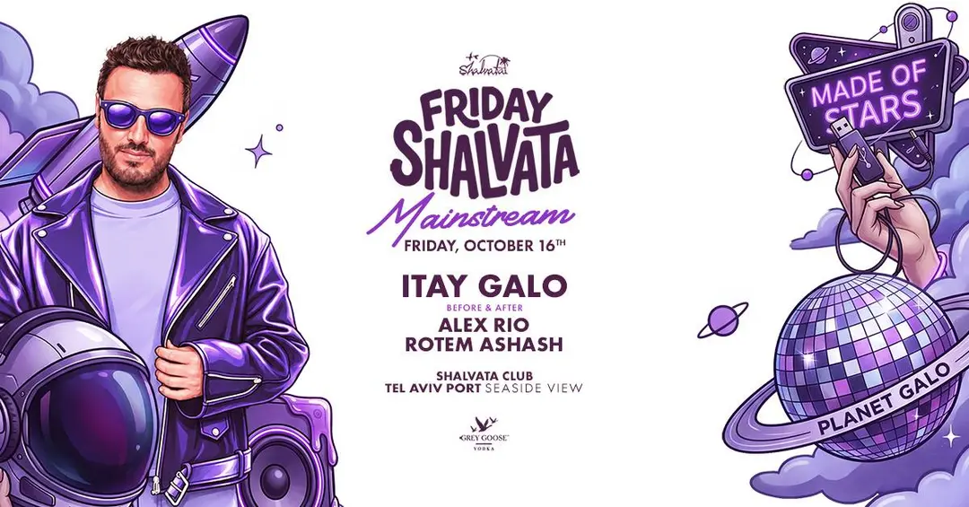 Friday Shalvata Mainstream One Man Show Itay GALO